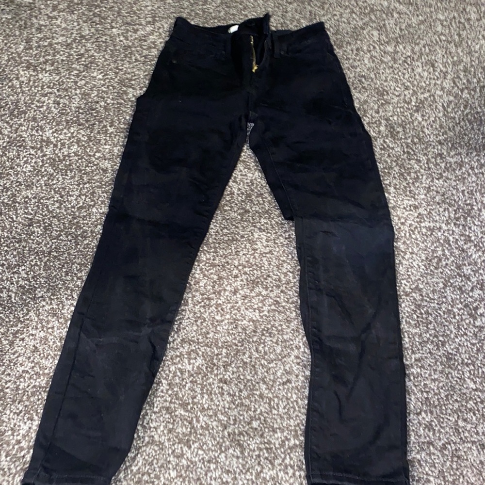 Black Eunina Crop Jeans